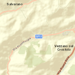 Vezzano sul Crostolo Street Map