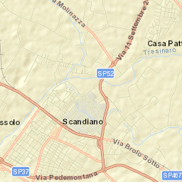 Fellegara Street Map