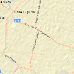 Arceto Street Map