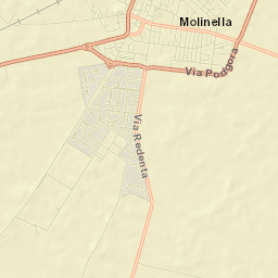 Molinella Street Map