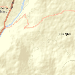 Krupa na Vrbasu Street Map