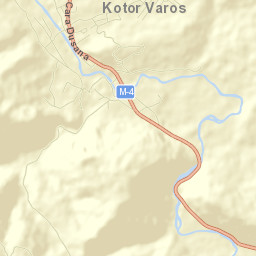 Kotor Varoš Street Map