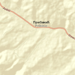 Pribinić Street Map