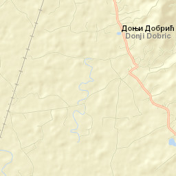 Donji Dobrić Street Map