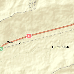 Ciochiuța Street Map