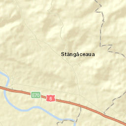 Stângăceaua Street Map