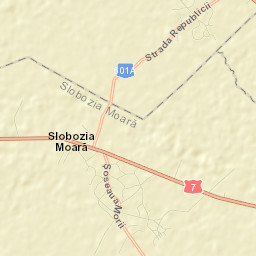 Slobozia Moara Street Map
