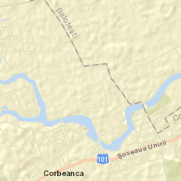 Comuna Corbeanca Street Map