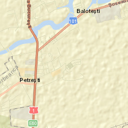 Comuna Baloteşti Street Map