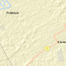 Comuna Săveni Street Map