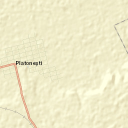 Platonești Street Map