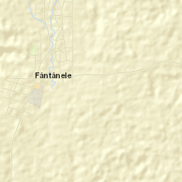 Comuna Fântânele Street Map