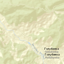 Golubinka Street Map