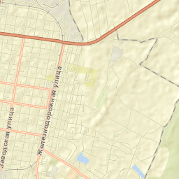Maykop Republican Urban Okrug Street Map