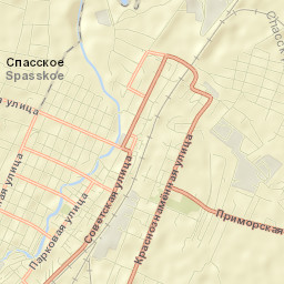 Spassk-Dal’niy Street Map