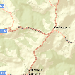 Serravalle Langhe Street Map