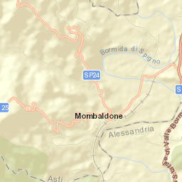 Mombaldone Street Map