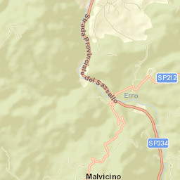 Malvicino Street Map