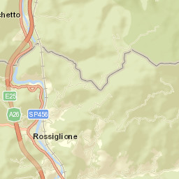 Rossiglione Street Map