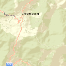 Crocefieschi Street Map