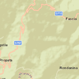 Rondanina Street Map