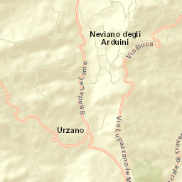 Neviano degli Arduini Street Map