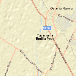 Osteria Nuova Street Map