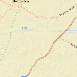 Mezzolara Street Map