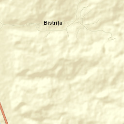 Bistrița Street Map