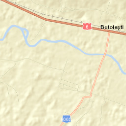 Comuna Butoieşti Street Map