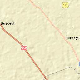Cornățel Street Map