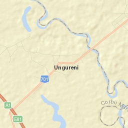 Ungureni Street Map