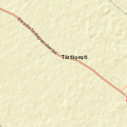 Comuna Tărtăşeşti Street Map