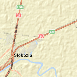 Comuna Slobozia Street Map
