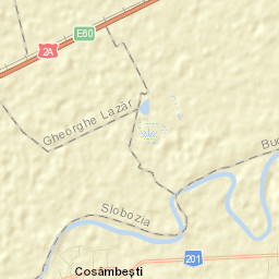 Comuna Cosâmbeşti Street Map