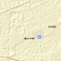 Comuna Sudiţi Street Map