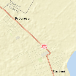 Comuna Făcăeni Street Map