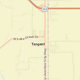 Tangent Street Map