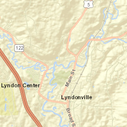 Lyndonville Street Map