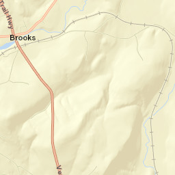 Brooks Street Map
