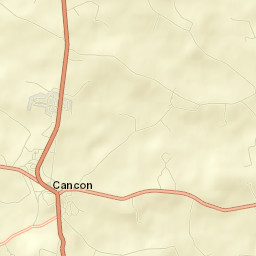 Cancon Street Map