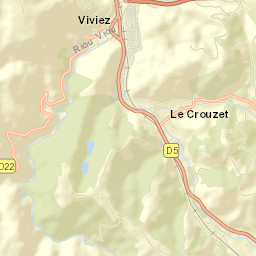 Viviez Street Map