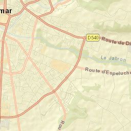 Montélimar Street Map