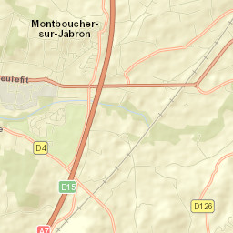 Montboucher-sur-Jabron Street Map