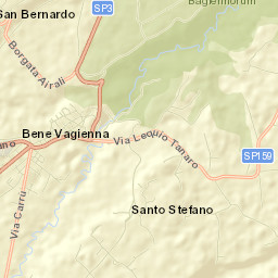 Bene Vagienna Street Map