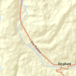 Dogliani Street Map