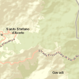 Santo Stefano d'Aveto Street Map