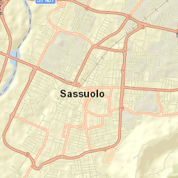 Sassuolo Street Map