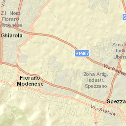 Fiorano Street Map