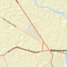 Spilamberto Street Map